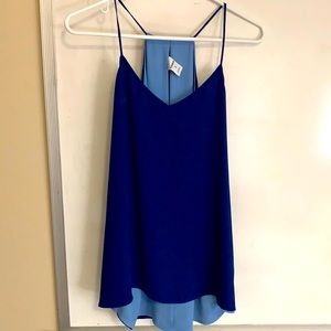 Express blue blouse